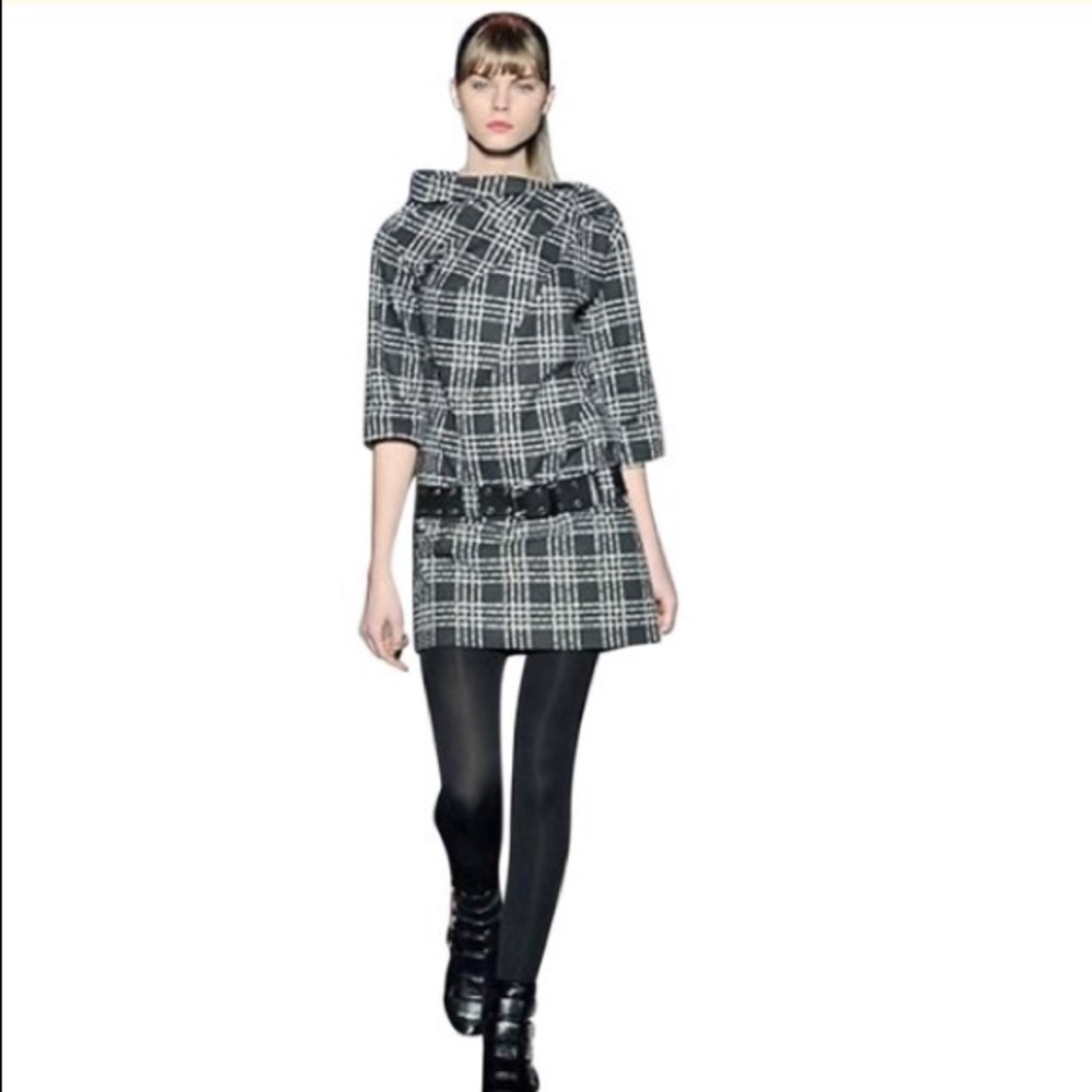Marc by Marc Jacobs Plaid Logo Dress